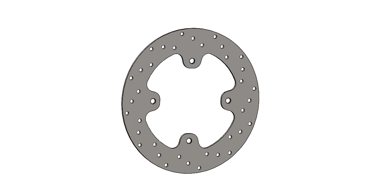 Brake disc — manufacturable redesign