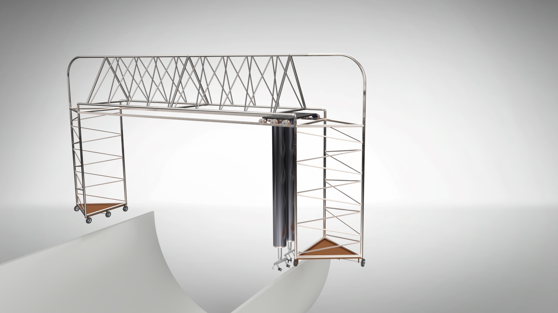 Autonomous Mechanical Wind Turbine Polisher